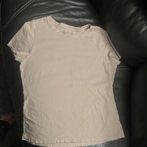 Tahari Soft Beige Short Sleeve Tee